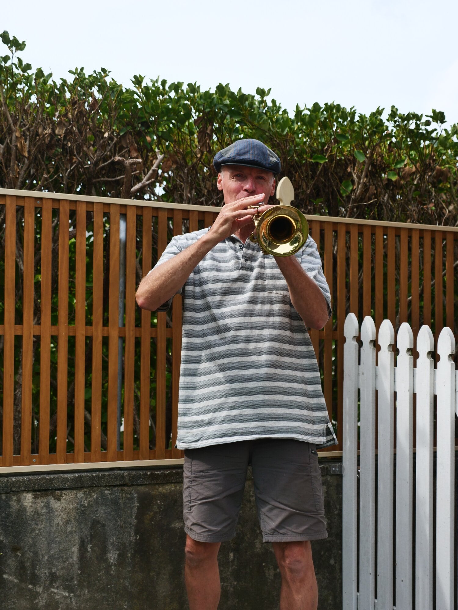 Hoekstra, said the trumpet was the last connection he had with his mother. Photo / Tom Eley