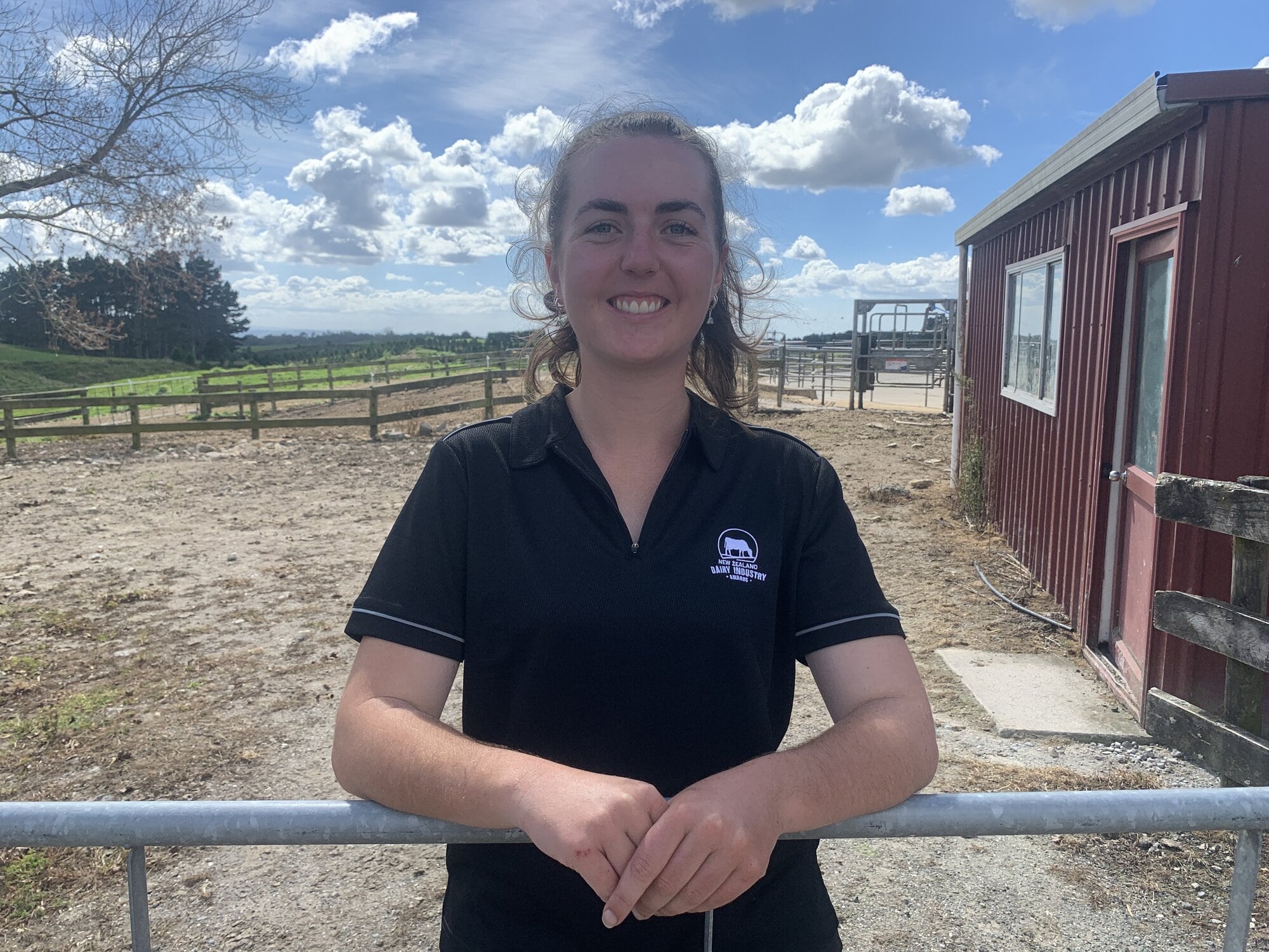  Alana Fitzpatrick was named Trainee of the Year at the Bay of Plenty Dairy Industry Awards. Photo / Supplied