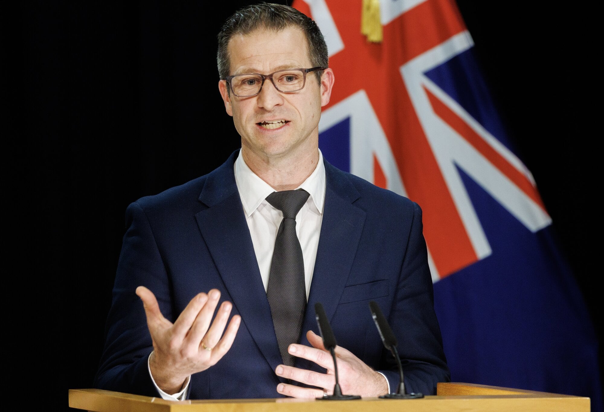 Emergency Management and Recovery Associate Minister Chris Penk. Photo / Mark Mitchell