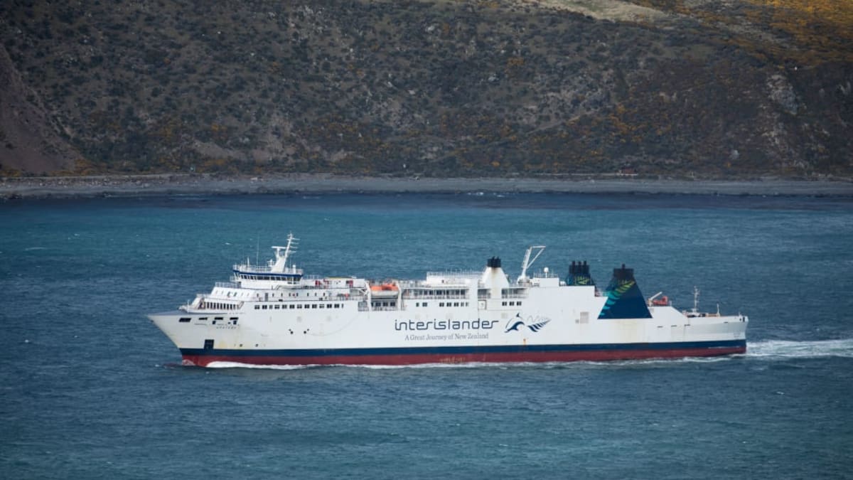 Ferry breakdown leaves passengers stranded overnight near Wellington