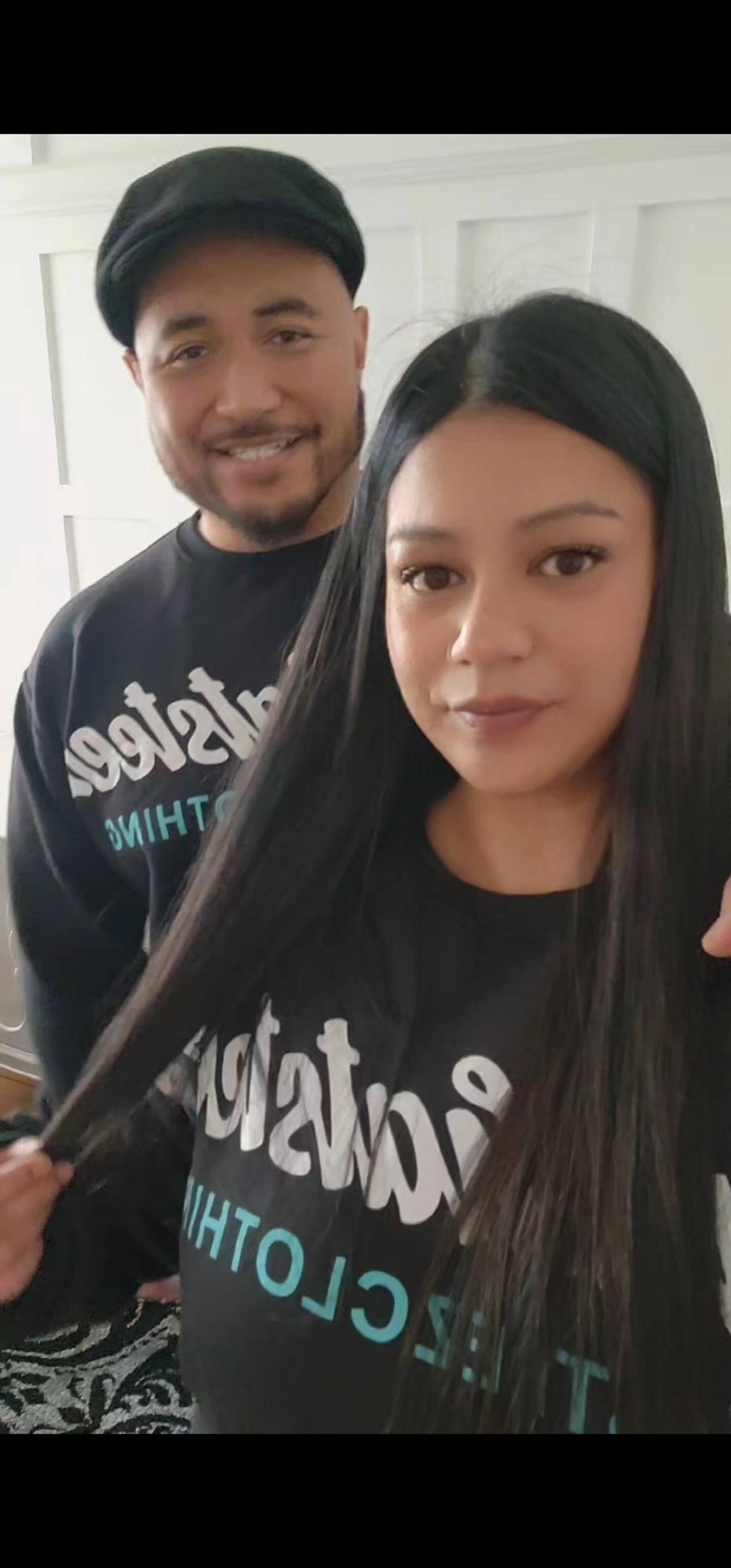 Makere Edmonds-Piripi and her partner, Vilo. They met after her alleged kidnap and sexual assault when she was 15 years old. Photo / Supplied