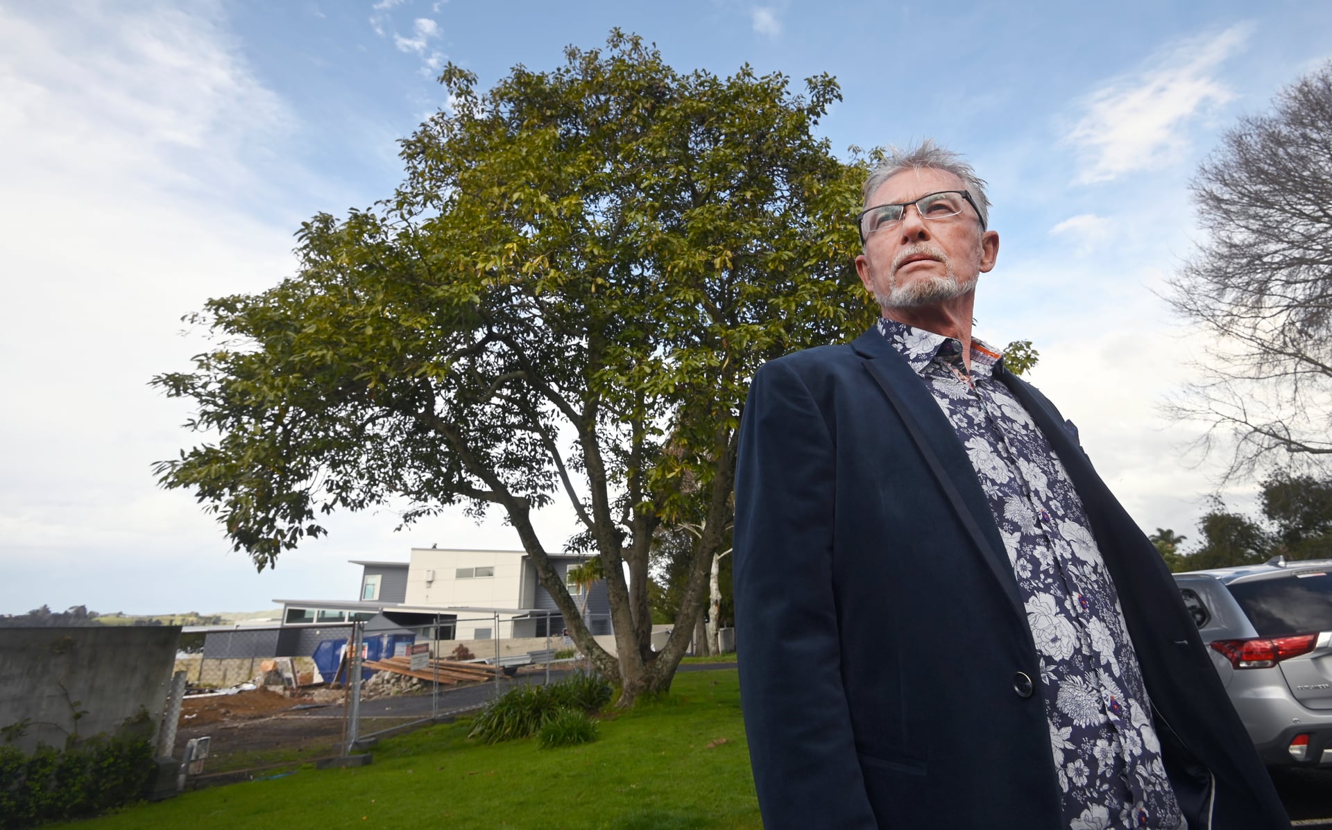 Grace Road and Neighbourhood Residents' Association chairman Phil Green. Photo / George Novak 