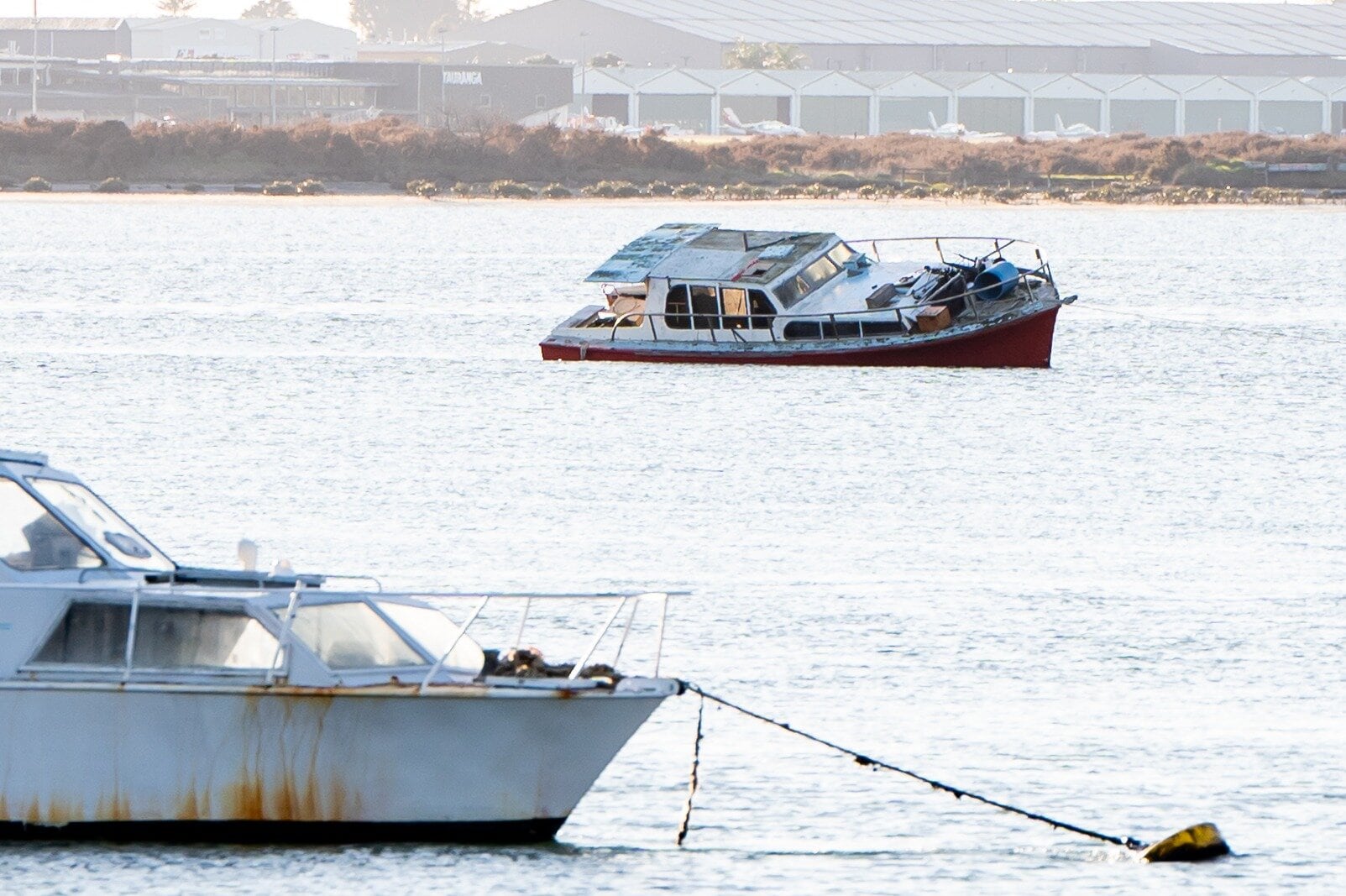 Police were notified about 2.45pm on Monday July 7 of a boat sinking in Tauranga Harbour. Photo / Brydie Thompson