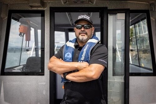  Bay of Plenty Regional Council Harbourmaster Jon Jon Peters.&nbsp;Photo / Bay of Plenty Regional Council