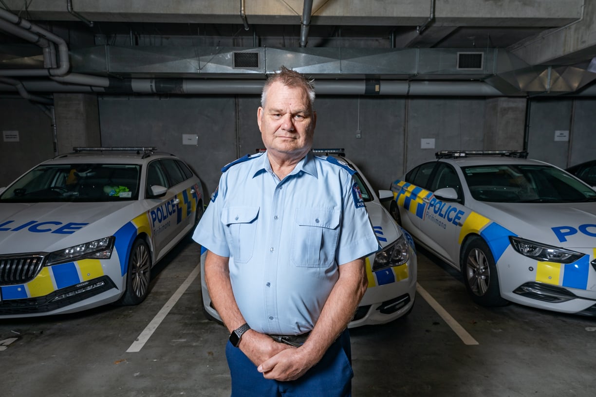 Senior Sergeant Wayne Hunter, the head of the Western Bay of Plenty road policing team. Photo / NZME