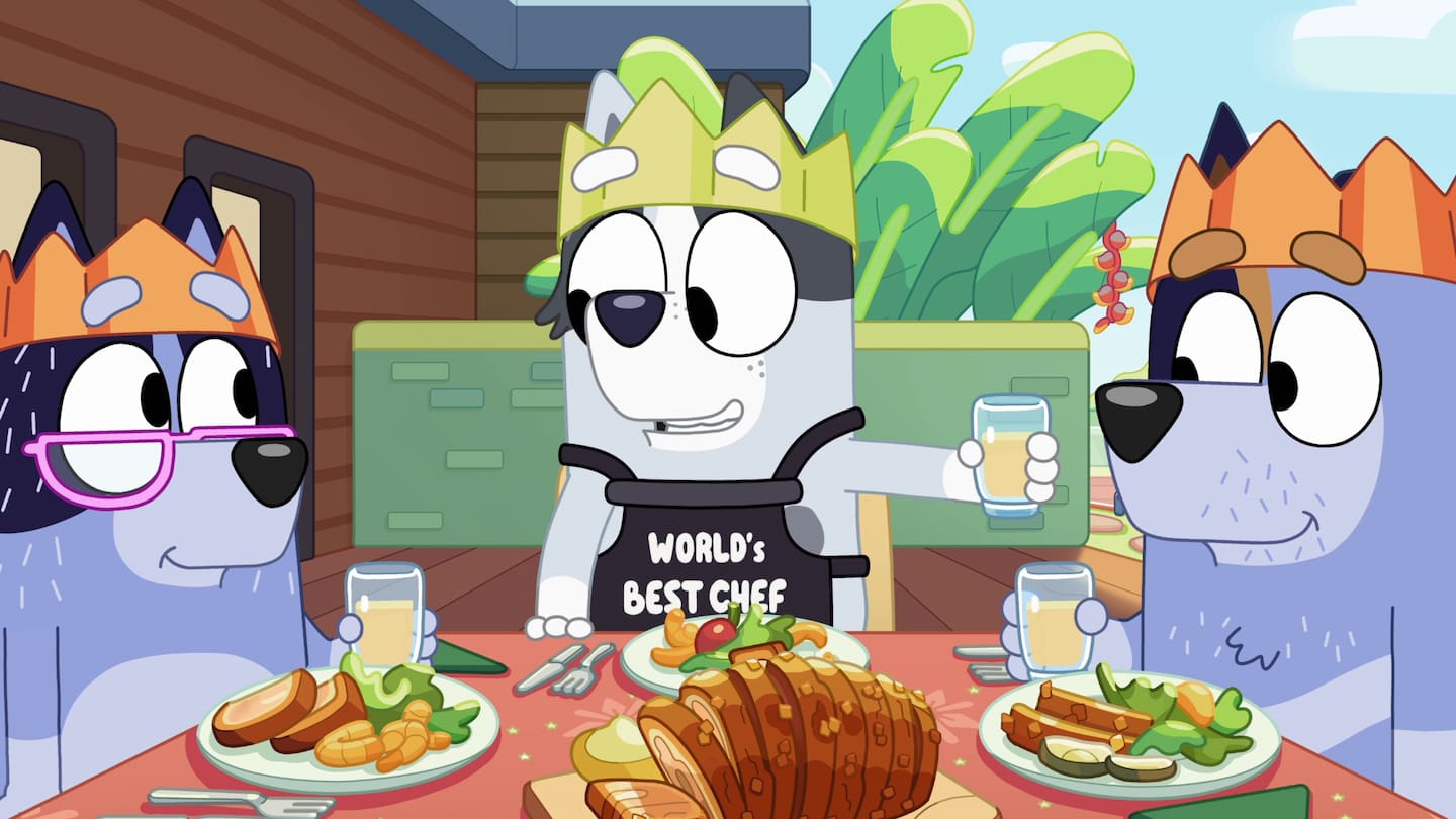 Bluey continues to be a hit with viewers.