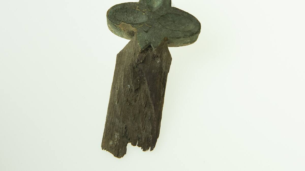 Wooden shamrock survives church fire – Gail Pope Wooden shamrock survives church fire – Gail Pope