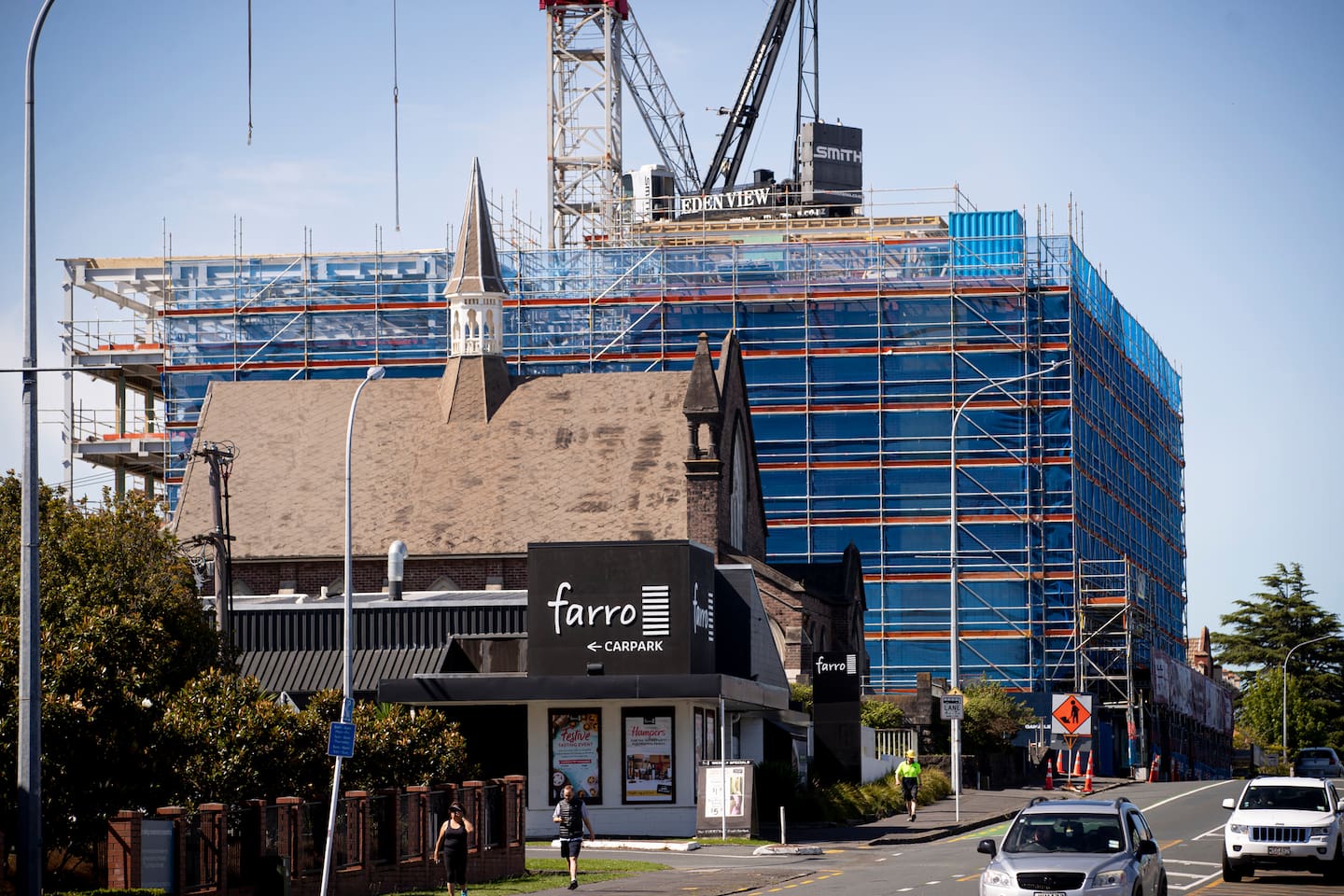 New developments, like this one on Dominion Rd in Mt Eden, will be unable under the last plans. Photo /  Dean Purcell.
