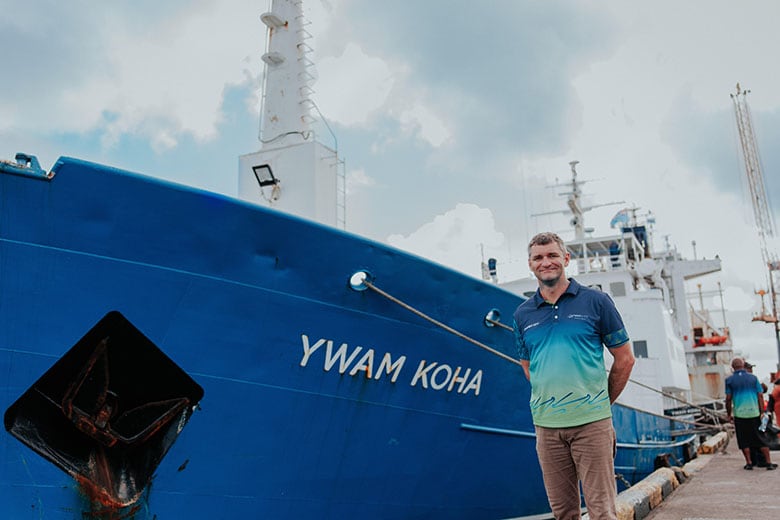 Youth with a Mission Ships managing director Marty Emmett.