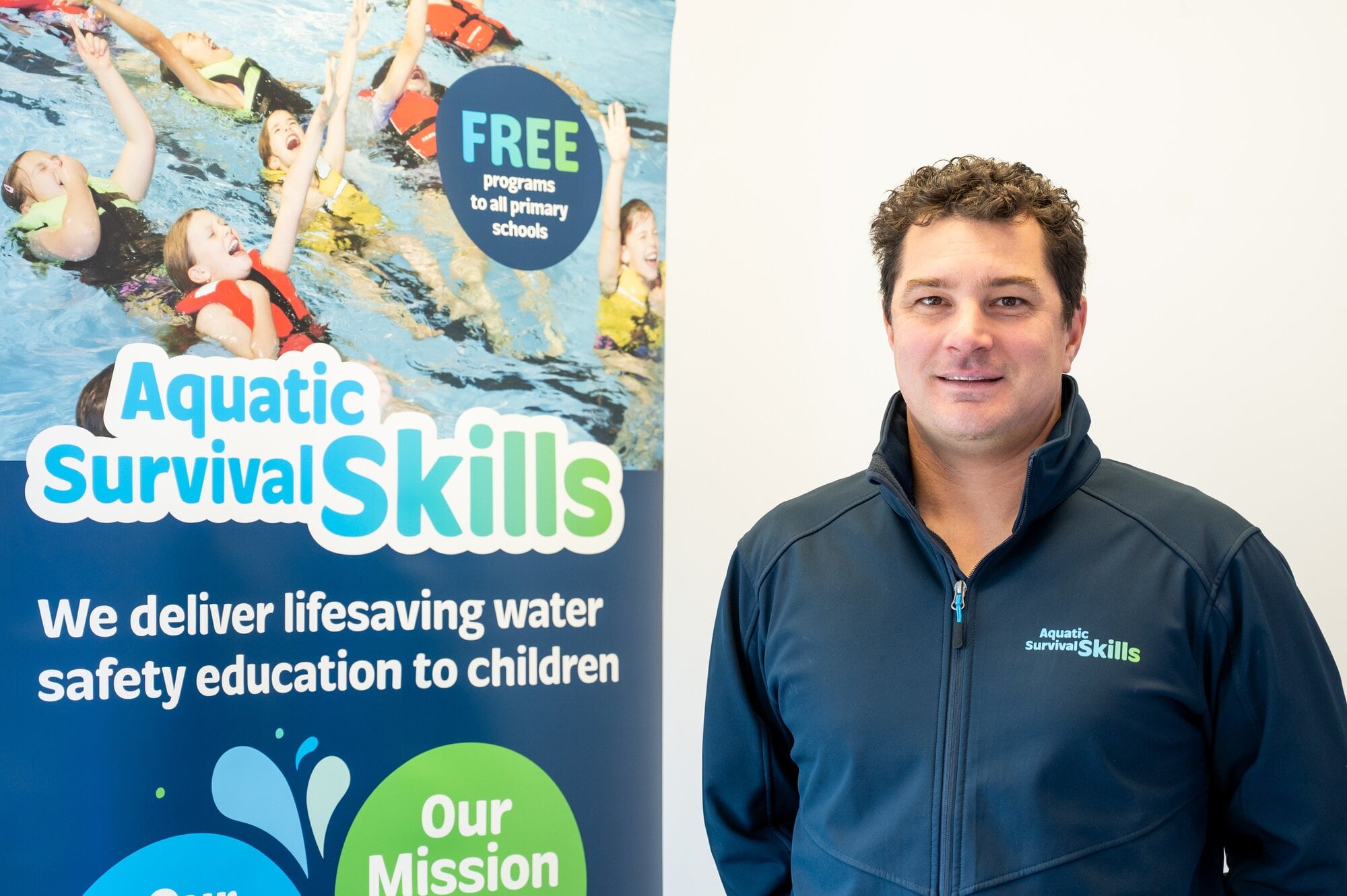 Aquatic Survival Skills operations manager Kent Horner. Photo / Brydie Thompson