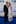 Grant Elliot (L) and Marlies Elliot (R) pose ahead of the 2016 New Zealand cricket awards at the Viaduct Events Centre