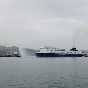 Person rescued after going overboard from Bluebridge ferry in Cook Strait