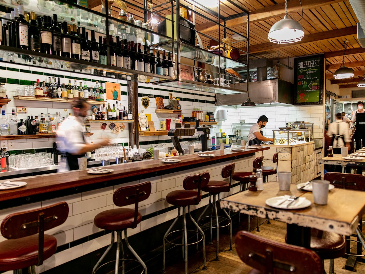 Depot Eatery, on Auckland's Federal St, pulled Bluff oysters from their menu in March last year. central. Photo / Babiche Martens