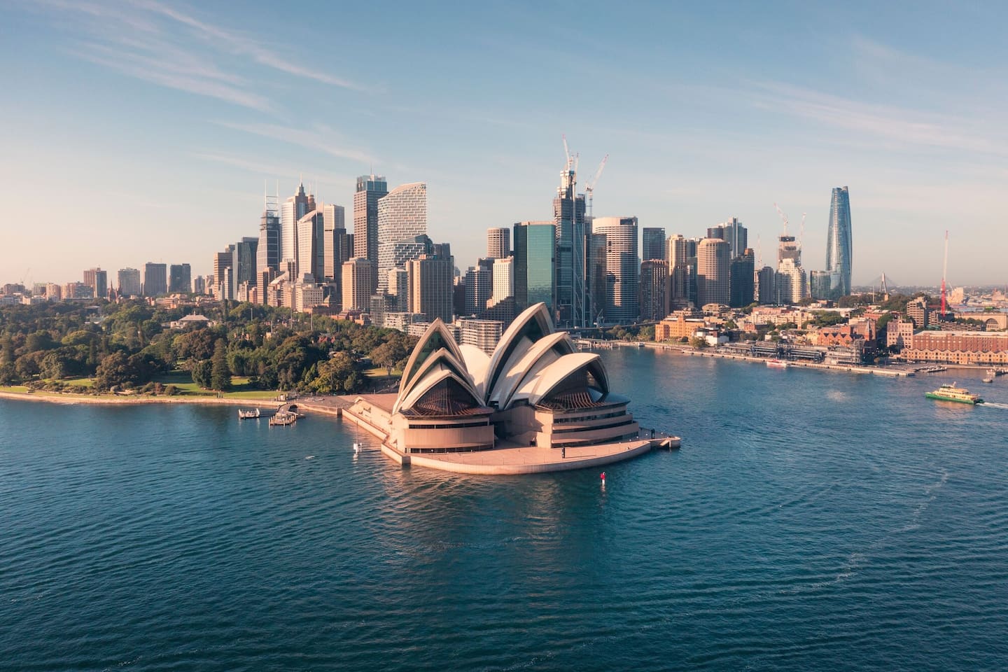 The Sydney Opera House and waterfront on a spellbinding day. Photo / Destination NSW