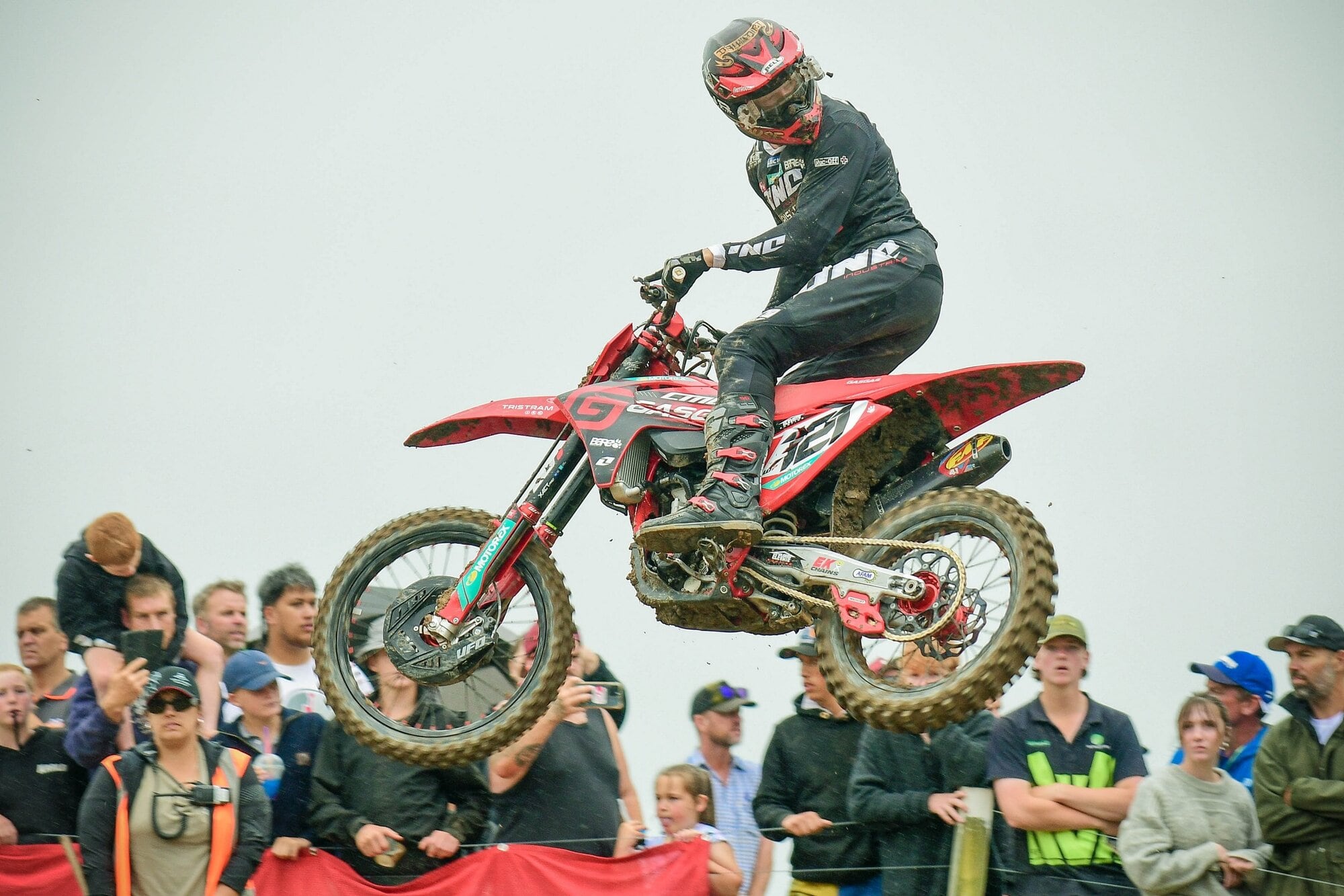  Pāpāmoa&rsquo;s Cody Cooper would campaign on a 250cc bike in the NZ Motocross Grand Prix at Woodville. Photo / Andy McGechan, BikesportNZ.com