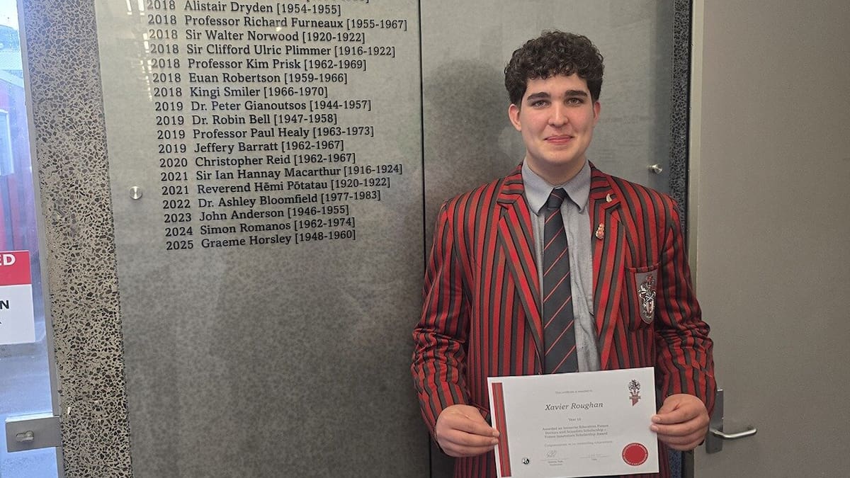 On The Up: Invercargill teen Xavier Roughan’s farming idea wins Cambridge scholarship