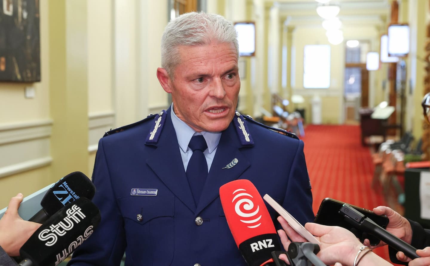 Police Commissioner Richard Chambers says the boy racer 'invasion' of Levin was 'despicable'. Photo / Mark Mitchell