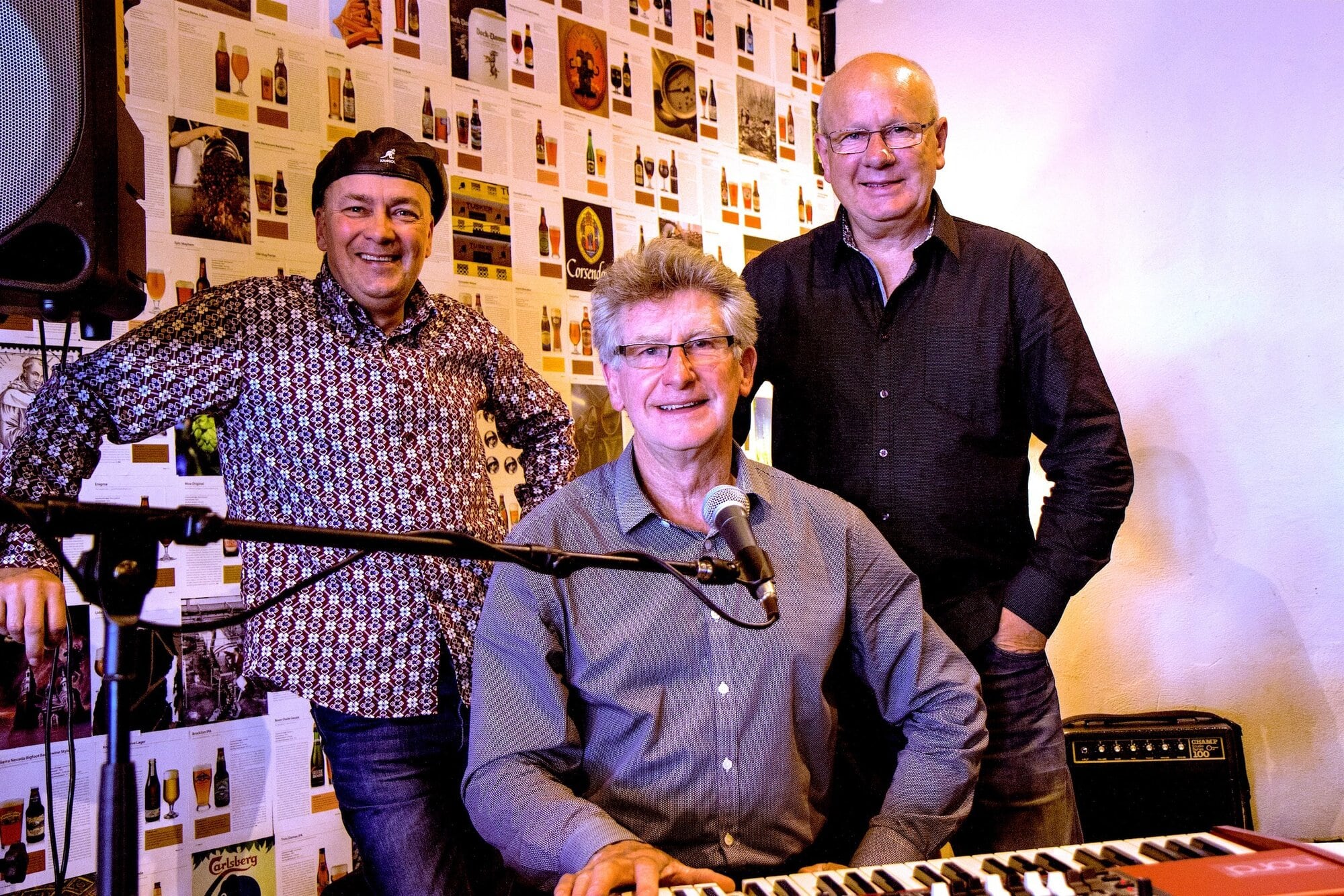  The Blue Riders trio will perform at the street festival. Photo / Supplied