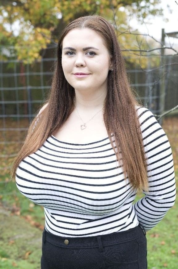 My breasts won't stop growing': Mum's K-cup breast reduction plea