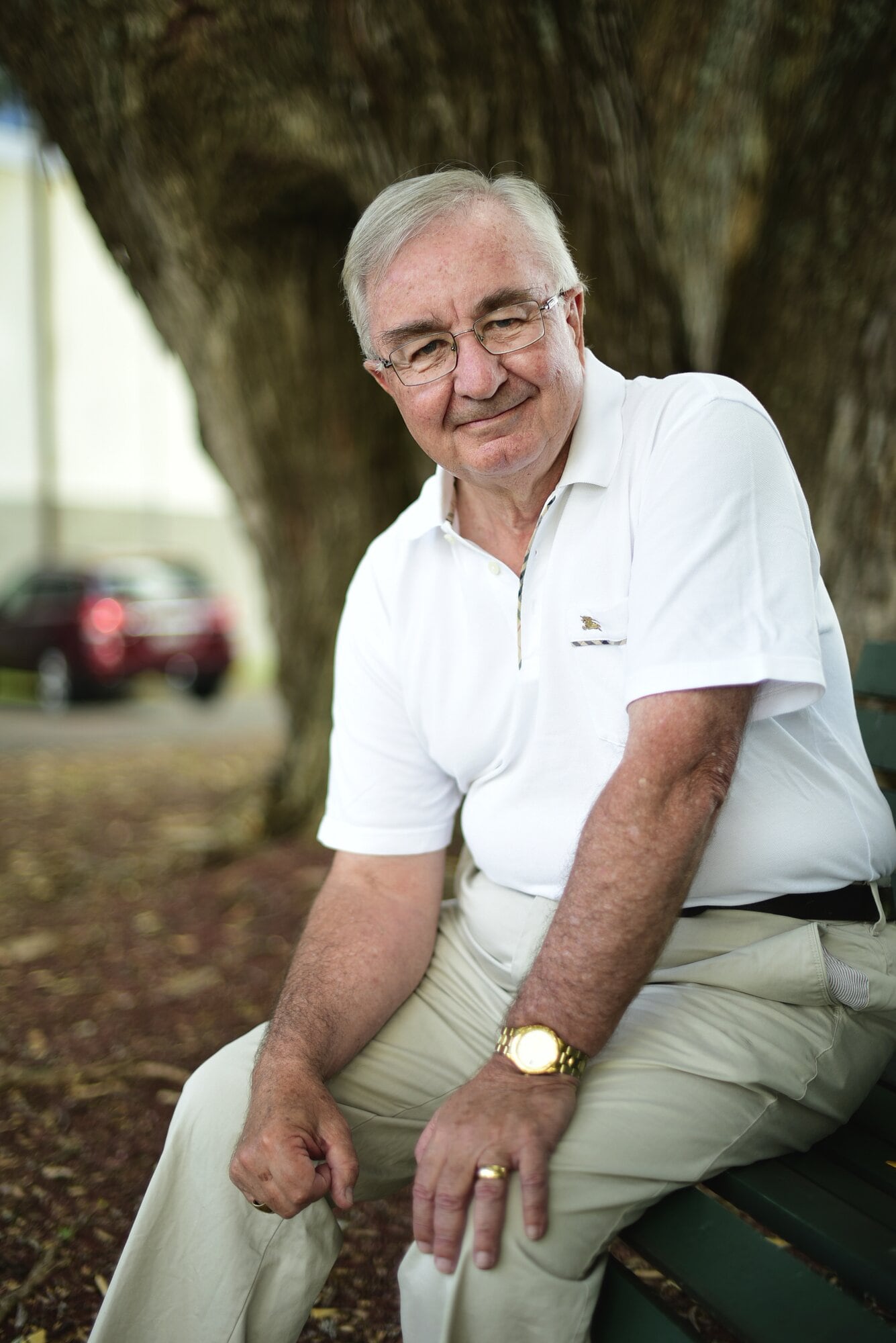 Alan Bickers pictured in 2014. He died on November 1, 2025, aged 80. Photo / George Novak