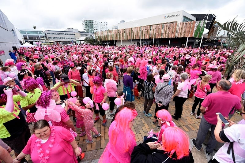 A massive crowd usually turns out for the colourful fundraising event. Photo / NZME