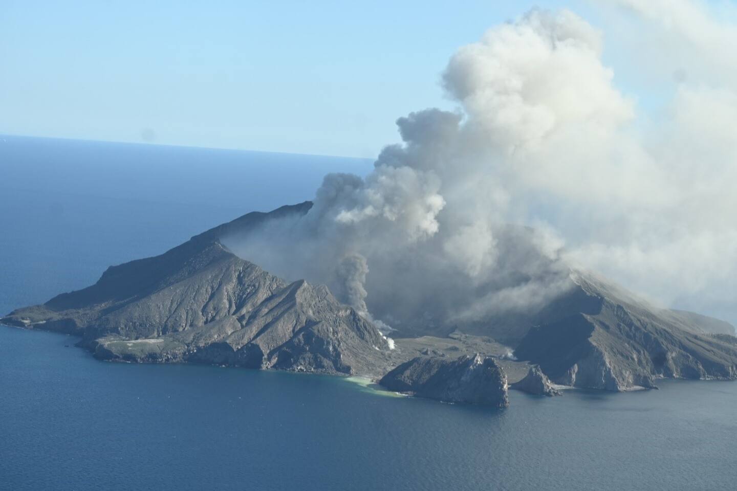 Last week a new vent detected on Whakaari/White Island, where there has been a minor eruption for several weeks, was emitting an increased amount of volcanic ash.