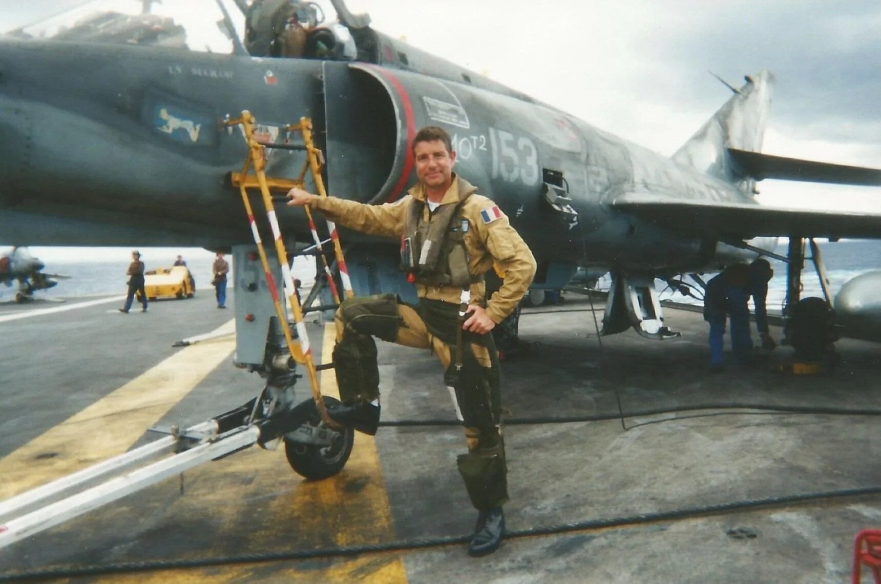 Commander Yann “Fluo” Lehe spent 30 years in the French Navy flying more than 10,000 hours. Photo / Supplied
