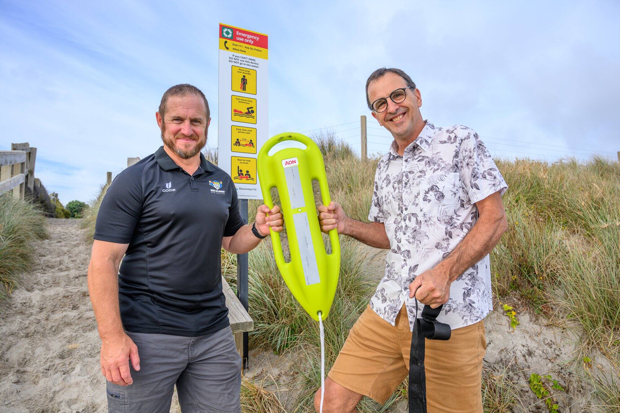 Tauranga council opts for selective rollout of public water rescue equipment