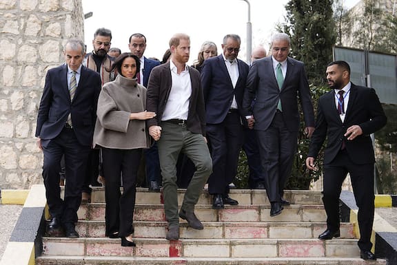 Jordan visit for Harry and Meghan draws snub claims from royal insiders - NZ Herald