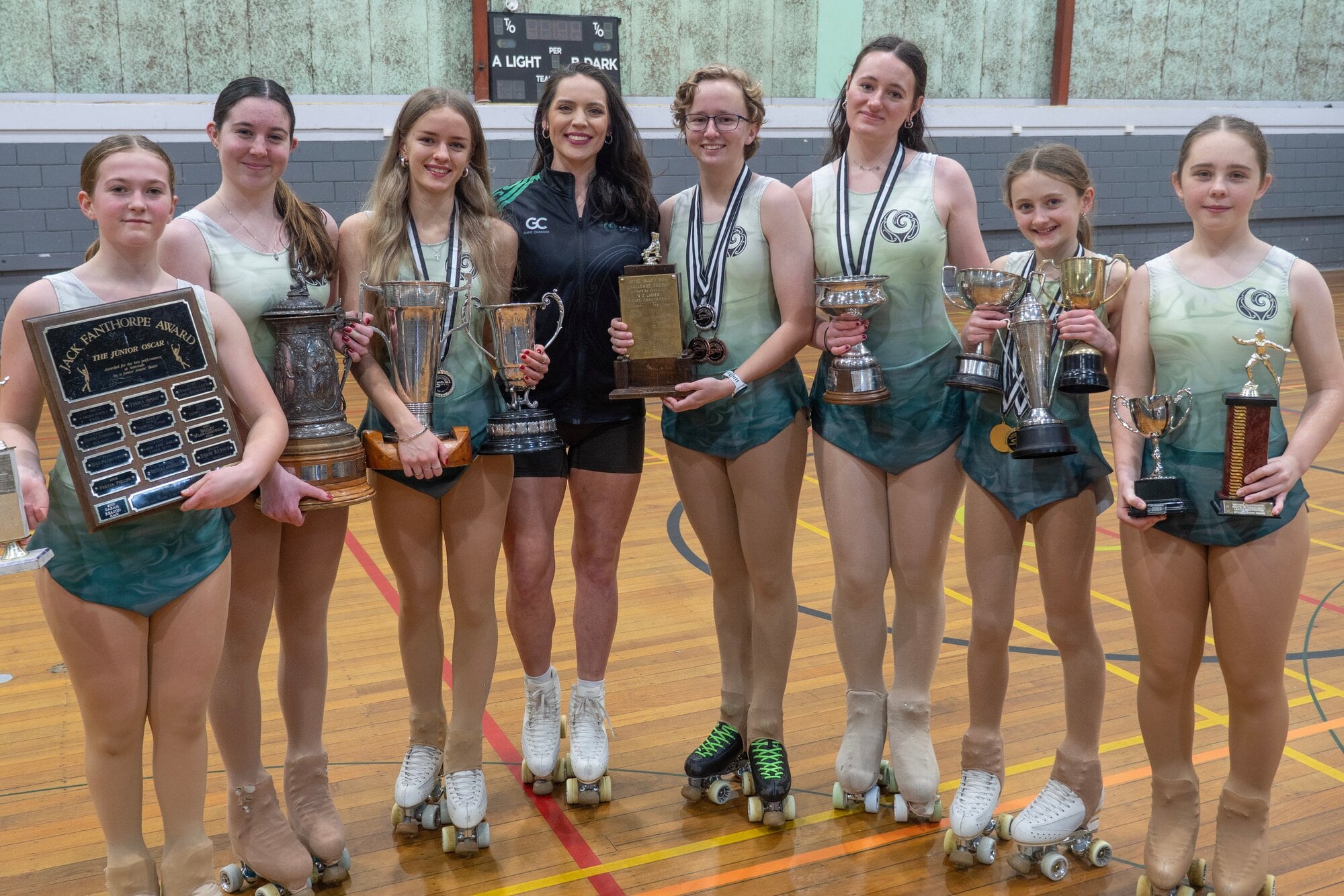  Te Moana-a-Toi, representative team and head coach Sarah Jane Johnson.