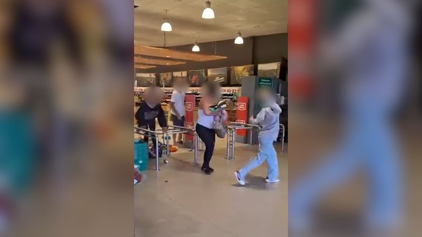 Many incidents of crime are captured on video, including this footage of three women's brazen alleged shoplifting attempt at an Auckland supermarket. During the incident in January a customer had a grocery item thrown at them and a staffer was threatened with a fruit as a failed attempt was made at stealing a trolley full of items. The trio only made off with a 10-pack of Mountain Dew cans, laundry liquid and a pineapple.