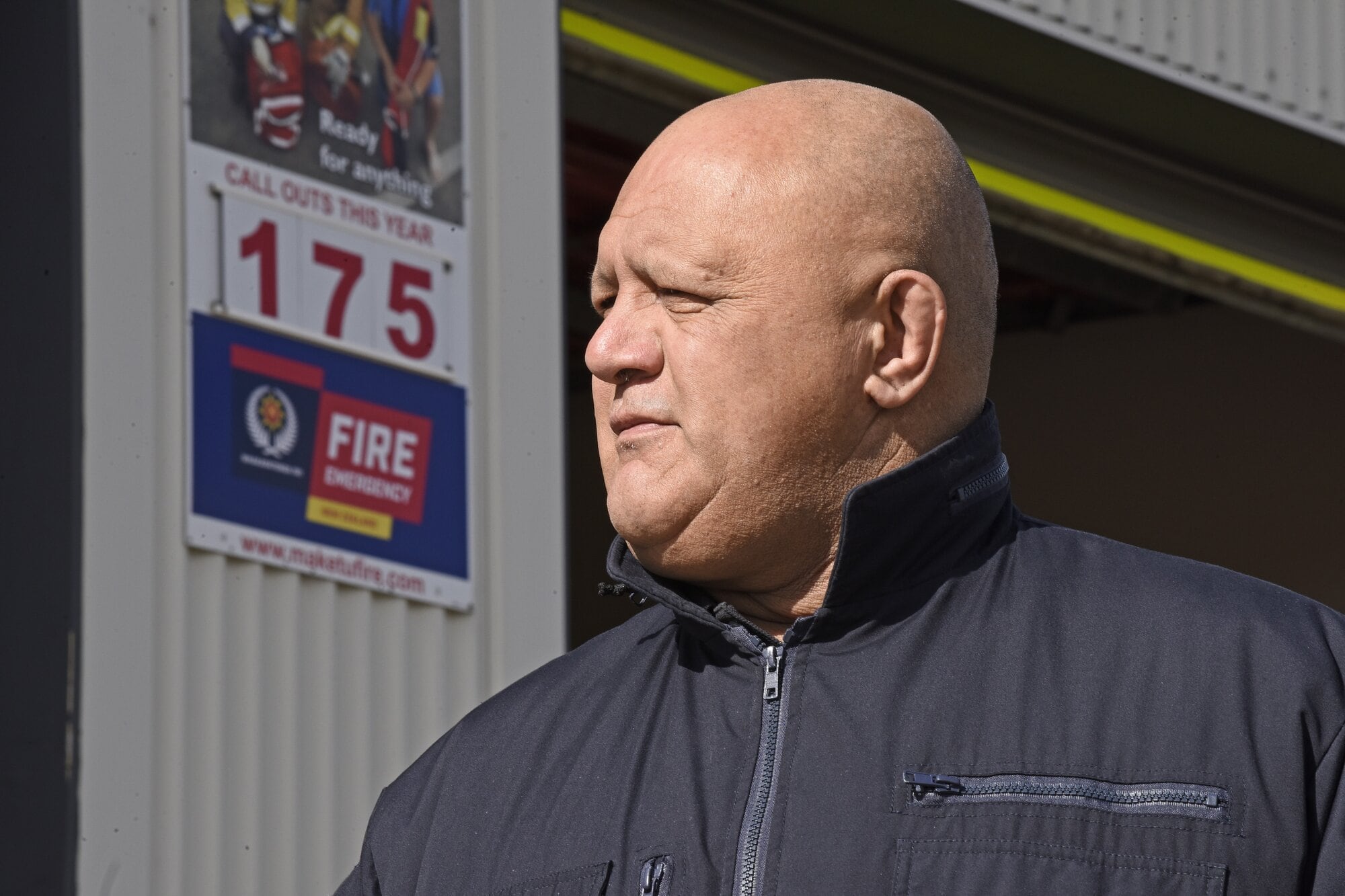 Maketū chief fire officer Shane Gourlay. Photo / George Novak