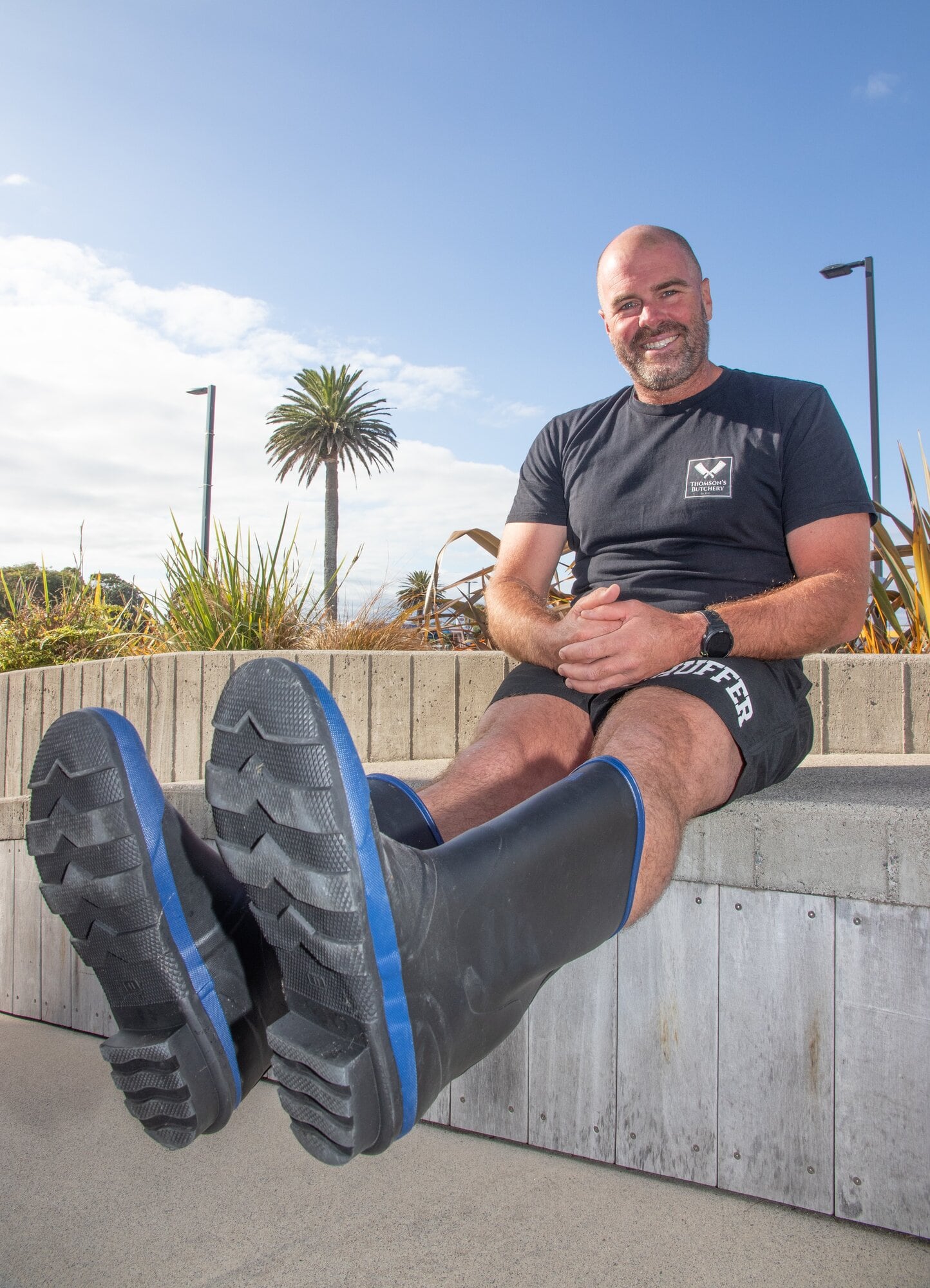  Kurt Thomson is going to pound 600km of Tauranga pavement in October-November, for the I Am Hope Foundation.  Photo / Bob Tulloch