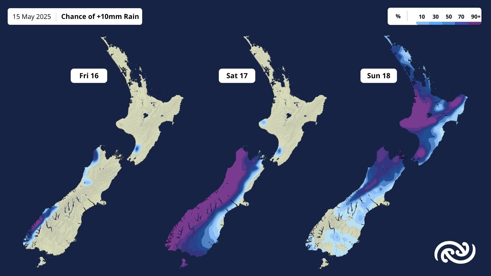  Heavy rain and strong winds expected to move up the country over the weekend. Photo / supplied