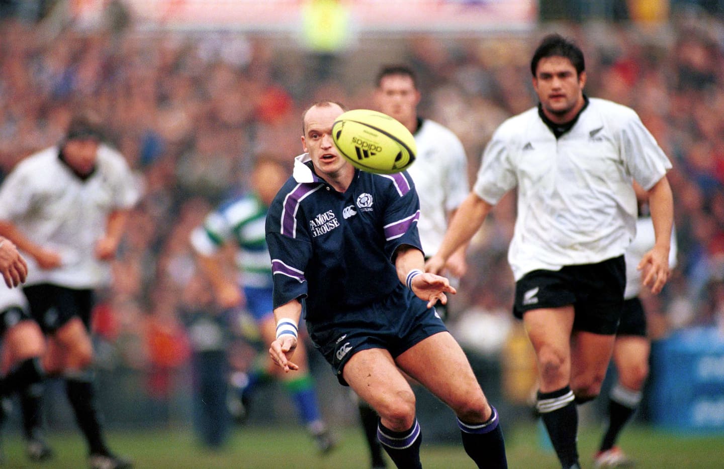 Gregor Townsend played in Scotland's last test against the All Blacks in New Zealand in 2000. Photo / Photosport