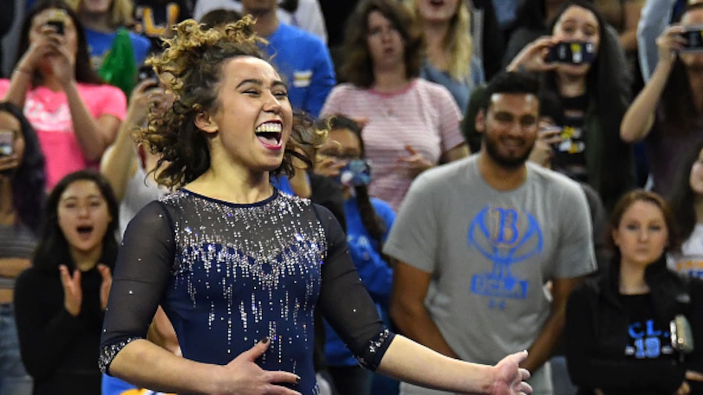Gymnastics: Katelyn Ohashi lands another perfect 10 with incredible floor  routine - NZ Herald