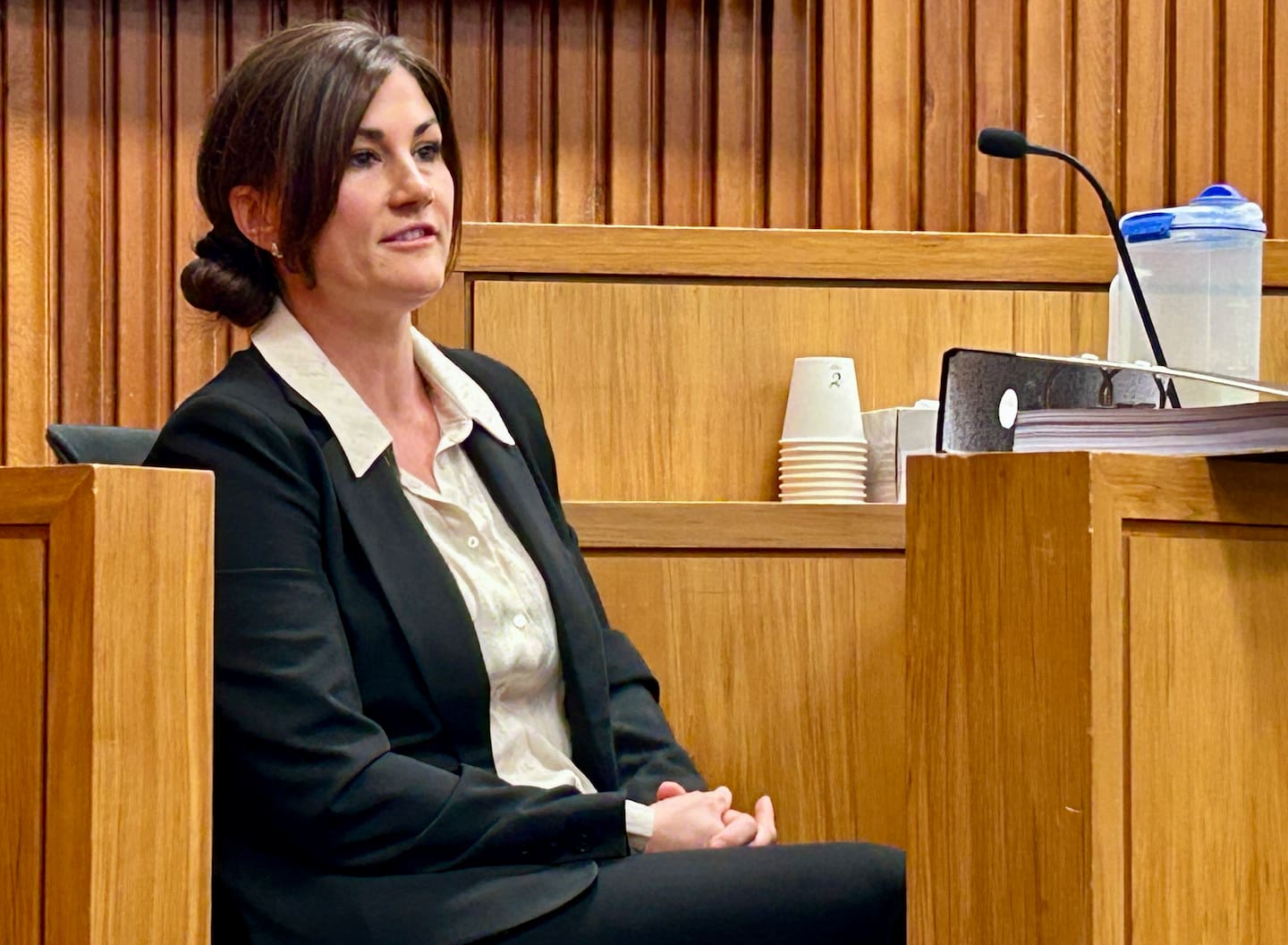 Claudia Matthews, HNZ Taranaki鈥檚 service lead for medical and acute services, gave evidence at the coronial inquest into the death of Leonard Collett.