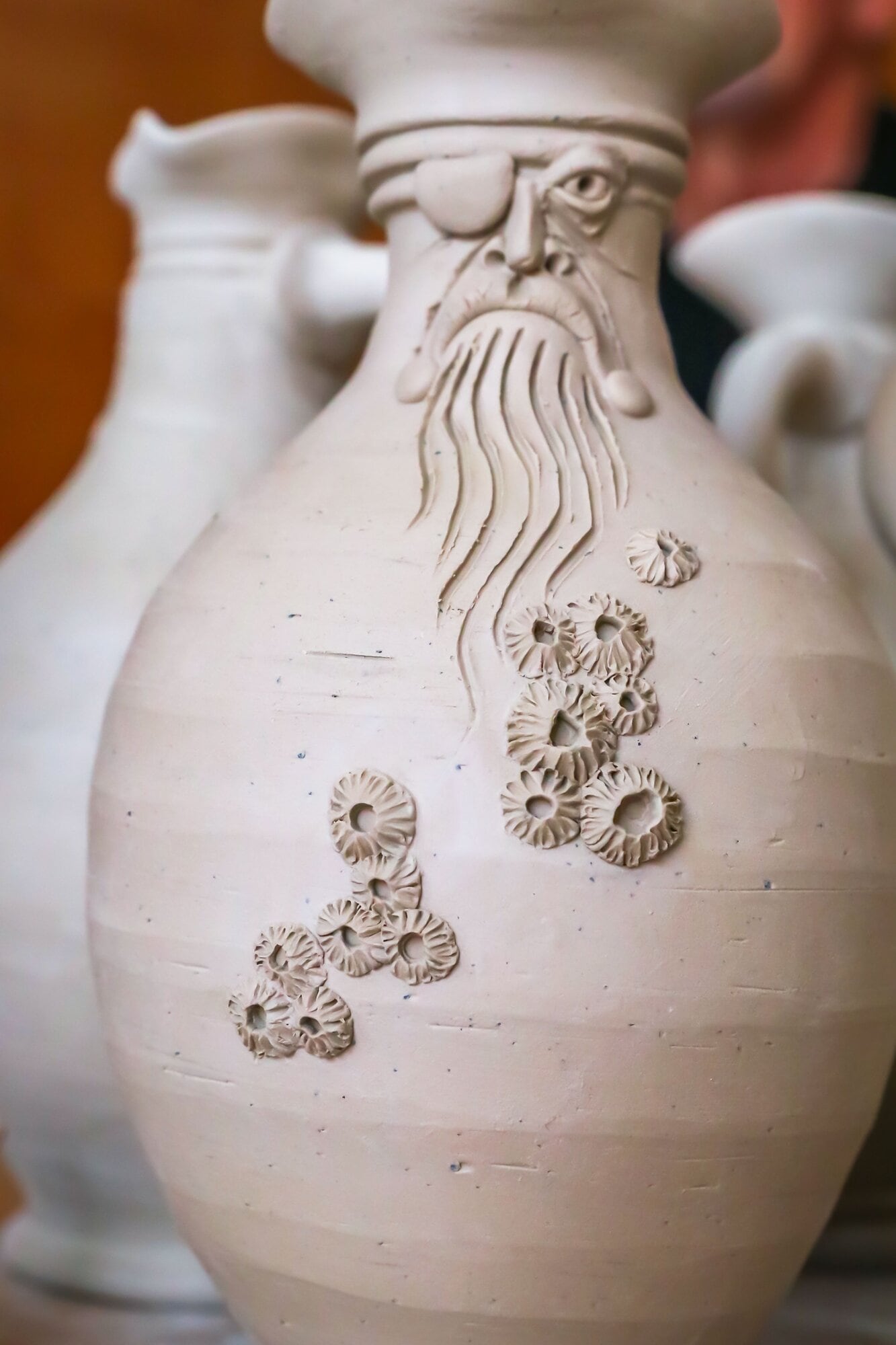 One of Nick Eggleston’s pirate-themed ceramic creations. Photo / Kelly O’Hara