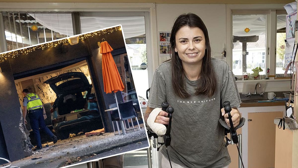 ‘Happy to be alive’: Mum’s ‘tough year’ after freak accident in restaurant ‘Happy to be alive’: Mum’s ‘tough year’ after freak accident in restaurant
