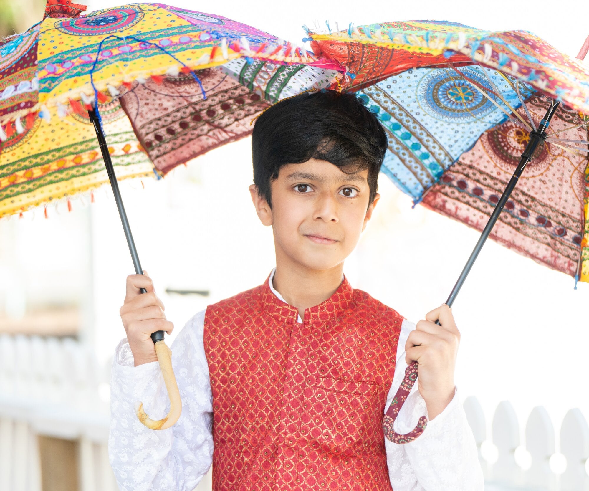  Shubh Oza, 11, can’t wait for the 2025 Tauranga Diwali Festival on October 18. Photo / Brydie Thompson