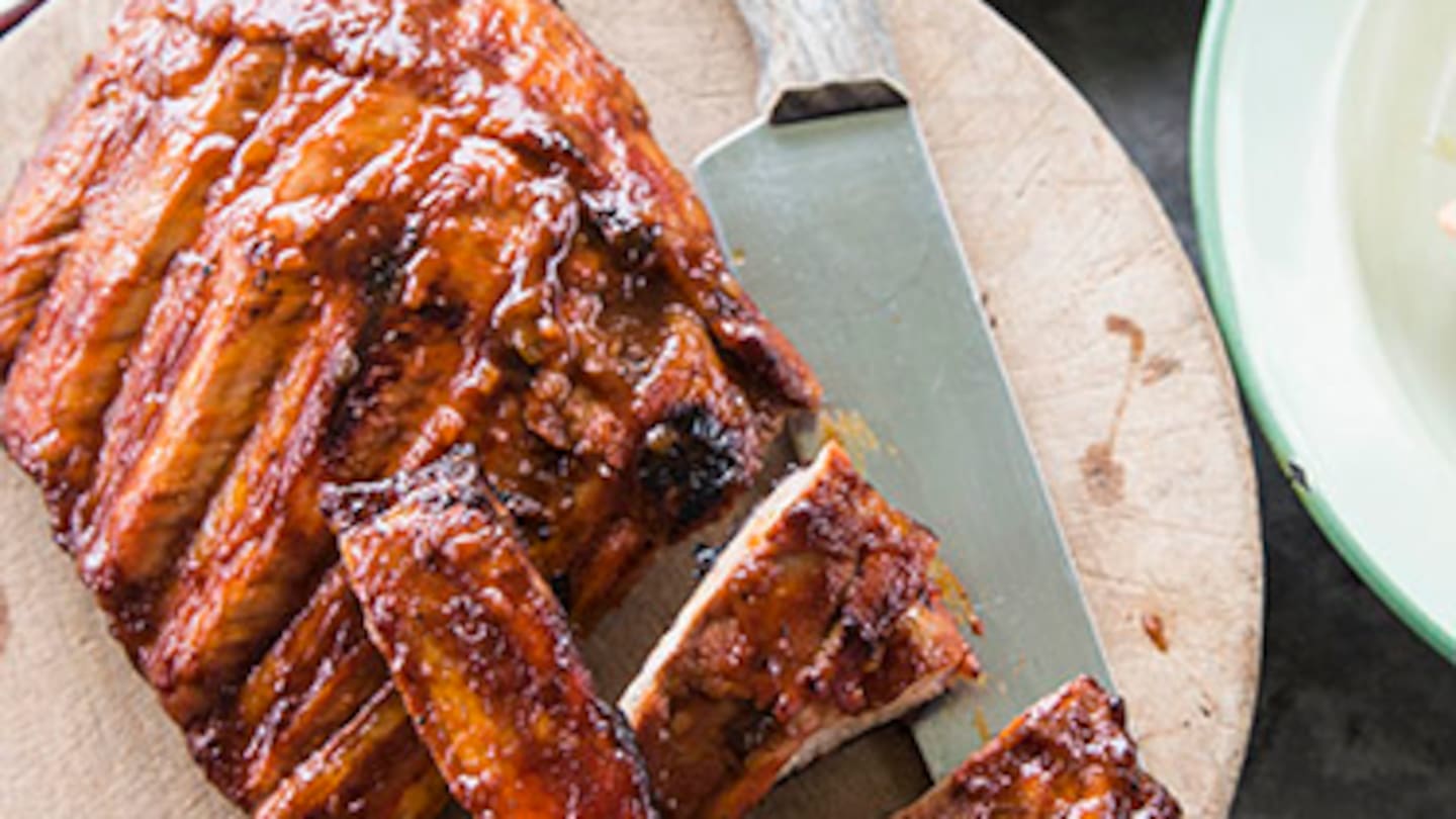 Glazed pork ribs Eat Well Recipe NZ Herald - Main Image