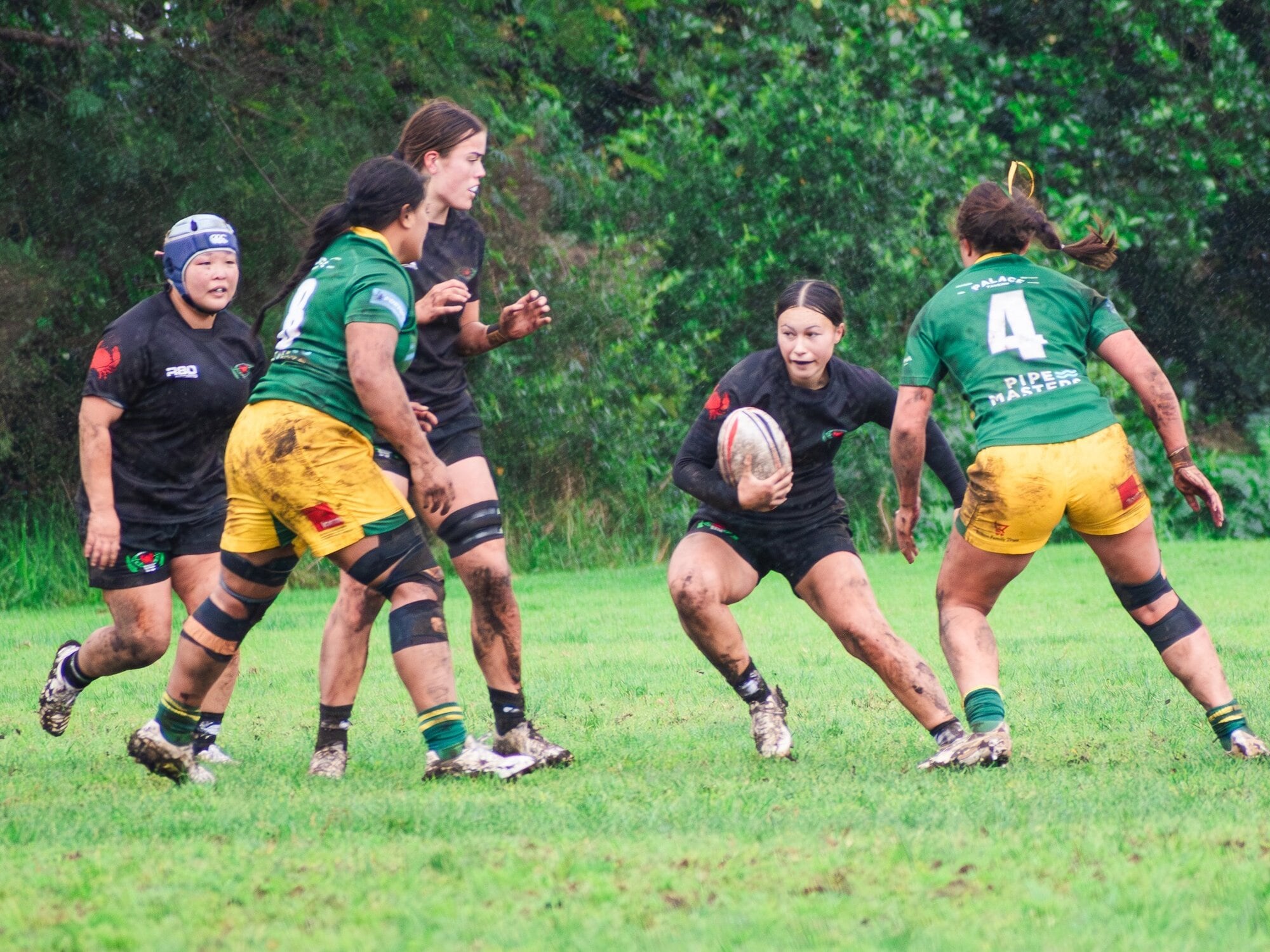Taylor Kingi in action for Baywide premiers Rangataua. Photo / Supplied