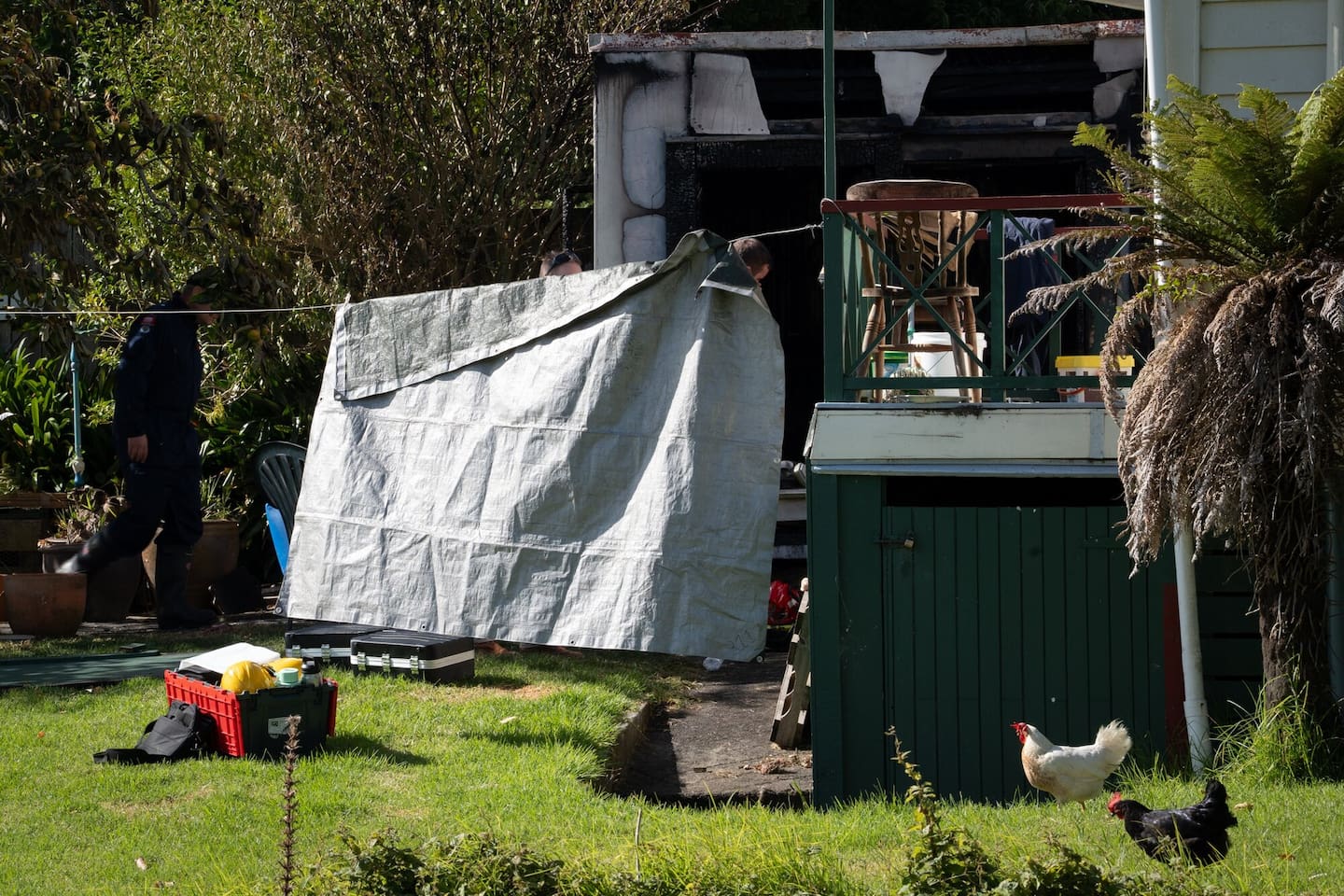 Home owner Subhag Wati Chandra was informed about the fatal fire at her home while she was overseas. Photo / Anna Heath