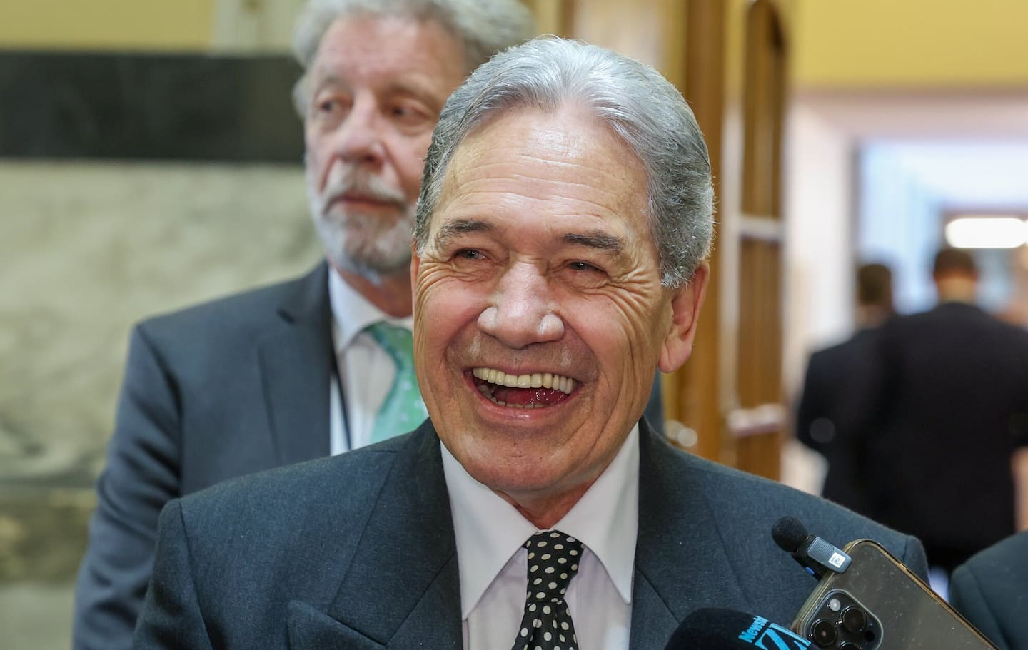 Foreign Affairs Minister Winston Peters said some of his staff were going through a training session related to the matter. Photo / Mark Mitchell