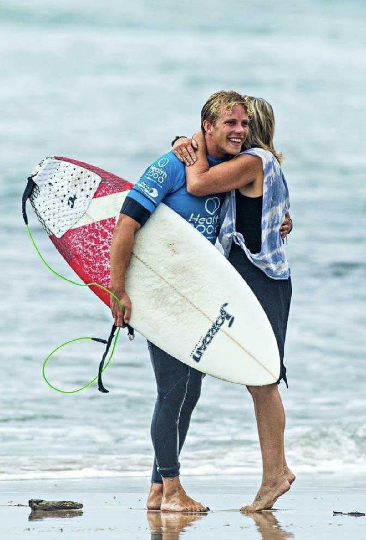 Levi Stewart and his mum Joy de Lautour. Photo / Cory Scott