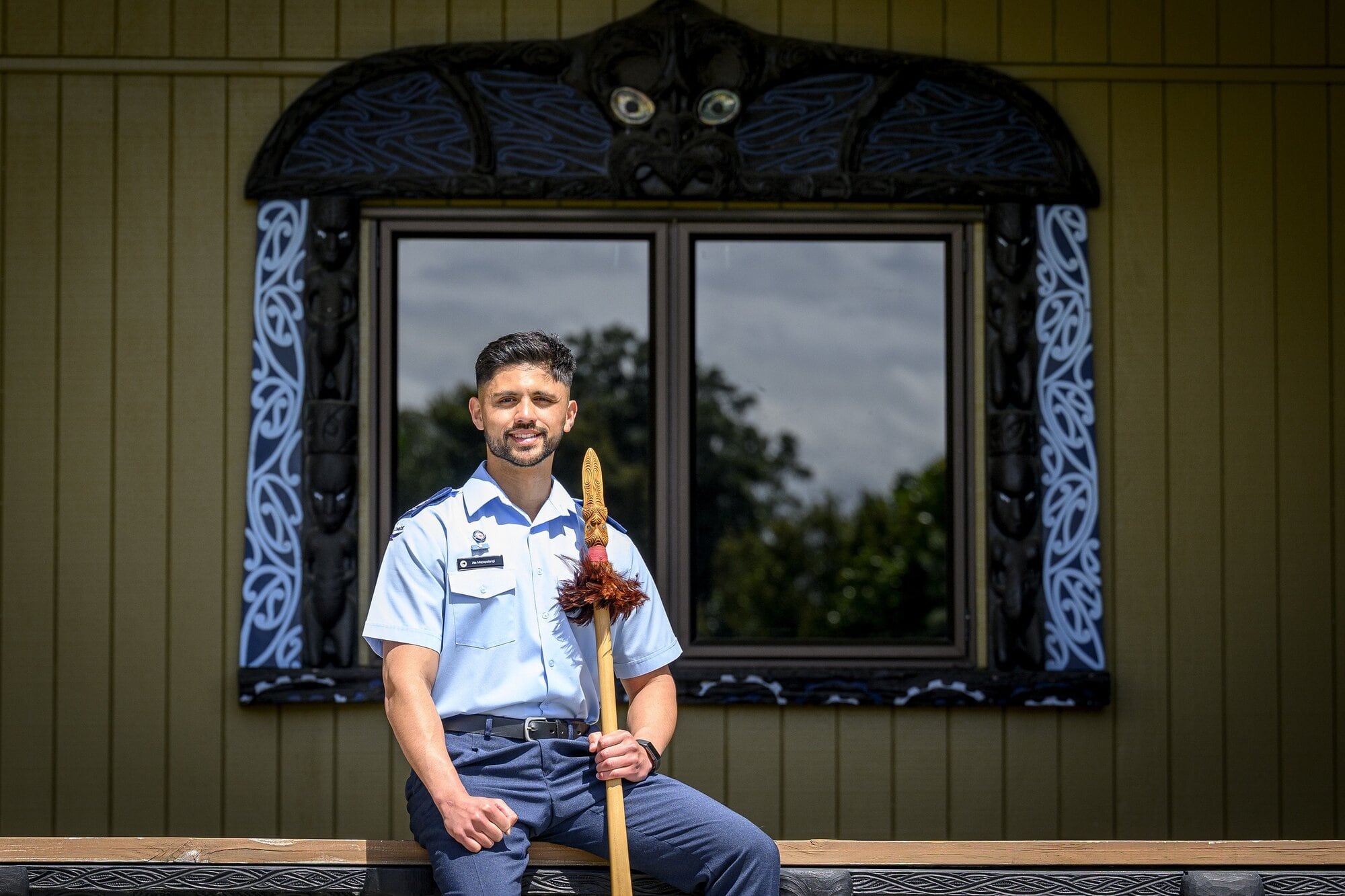 After being named Aviator of the Year, Corporal Atelea Mapapalangi is now in contention for the NZDF’s Person of the Year Award. Photo / NZDF