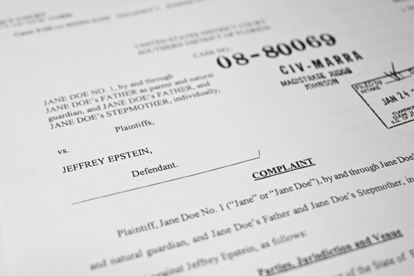 Friday's release of includes heavily redacted photos of high-profile figures, sparking strong political reactions. Photo / Mandel NGAN, AFP