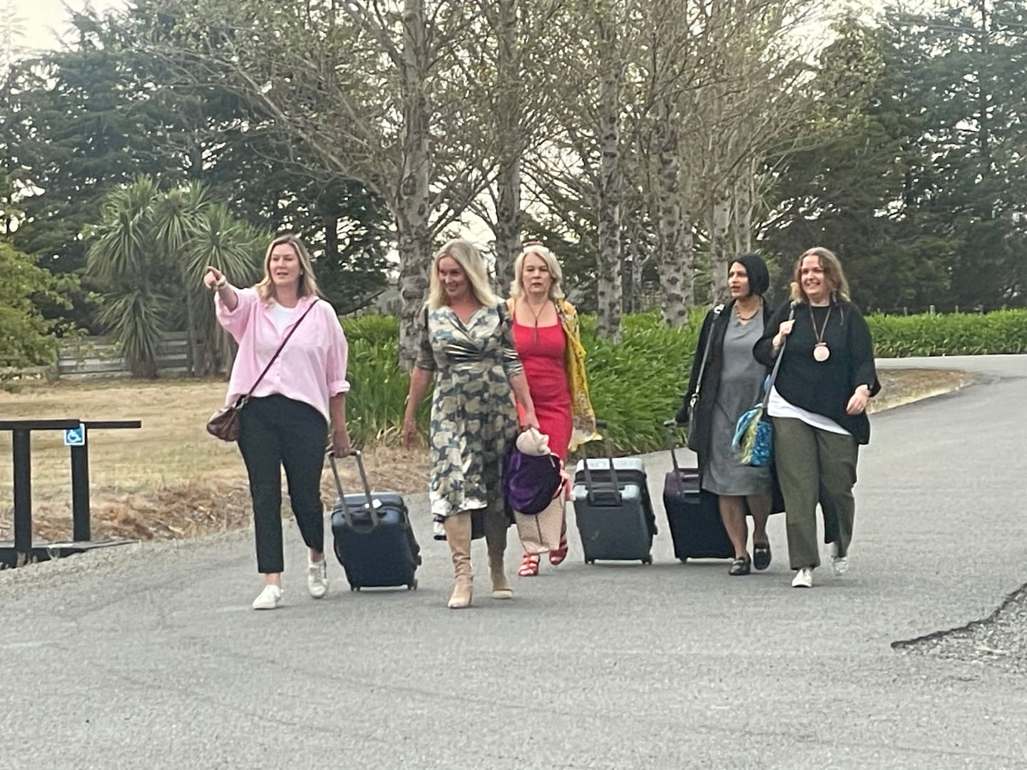 Labour MPs arriving. Photo / Thomas Coughlan
