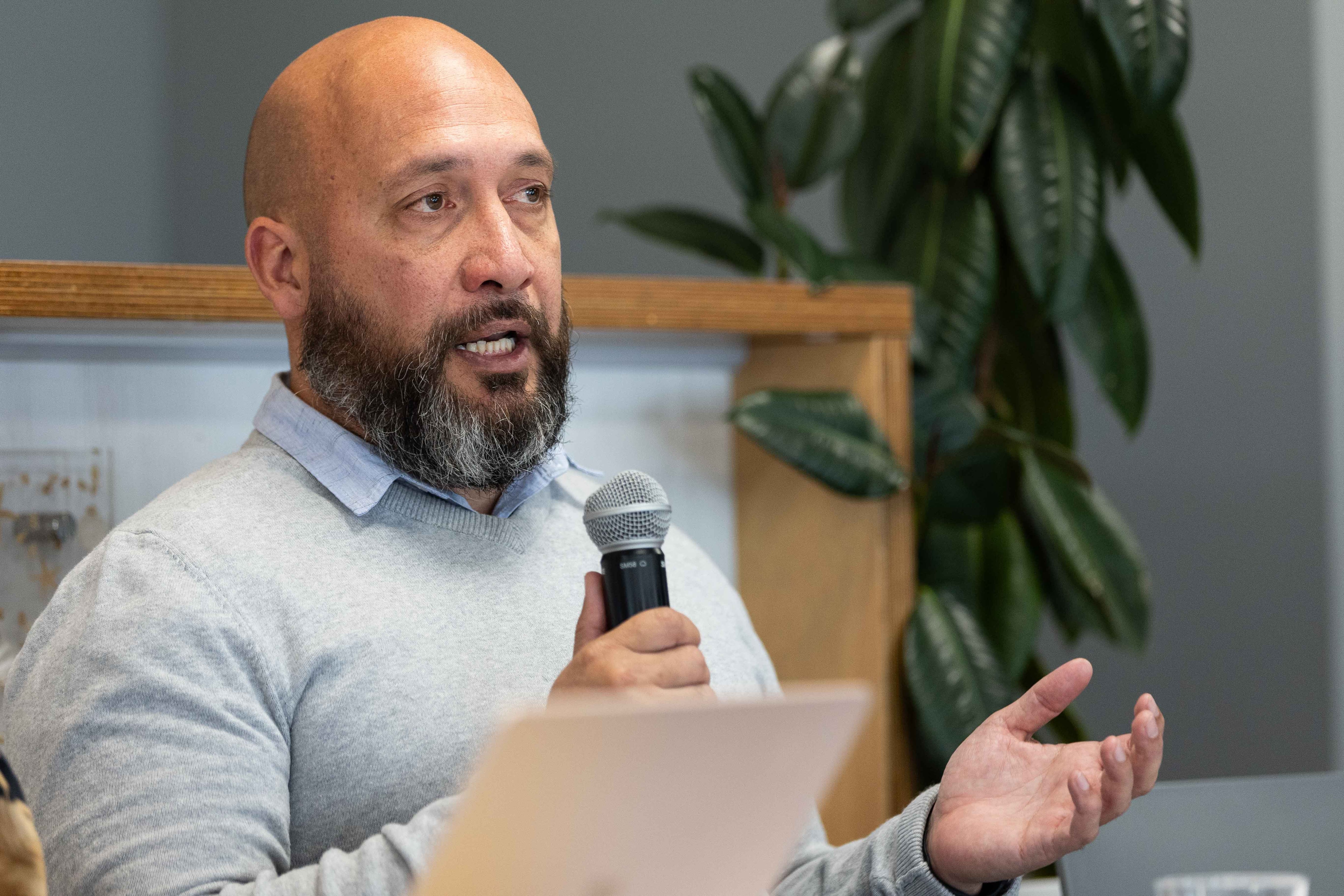 Whareroa Marae environmental spokesman Joel Ngatuere. Photo / Alex Cairns