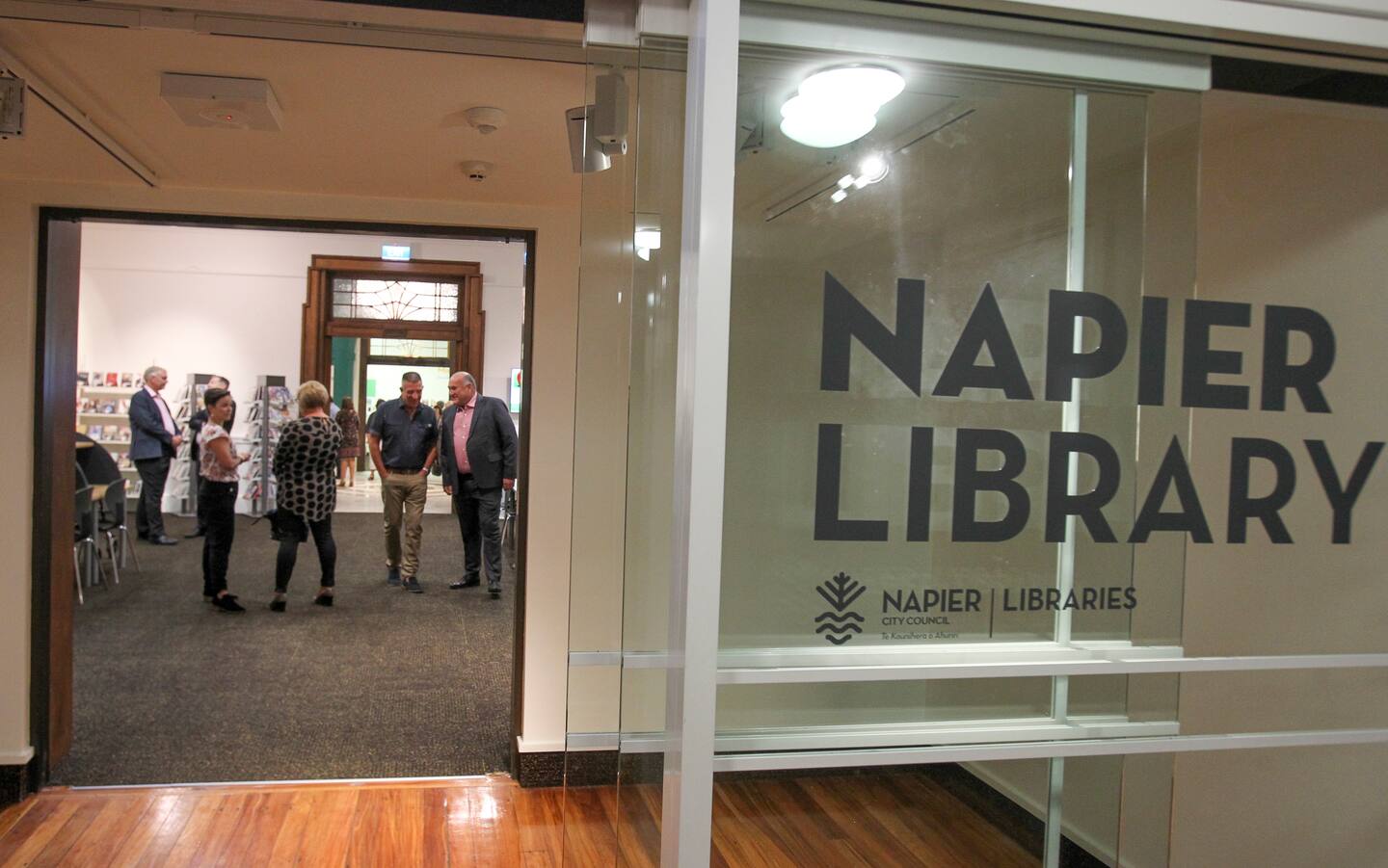 New Napier Library opens at Hawke's Bay MTG, its new temporary home ...